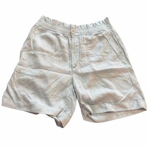 U.S. Polo Assn. Light Blue‎ High Waisted Shorts